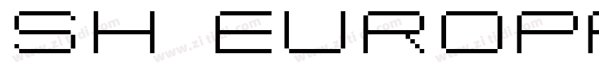 Sh EuropaNr2 Light字体转换